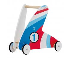 Hape Step & Stroll E0377 Girello cavalcabile bambini macchina da corsa