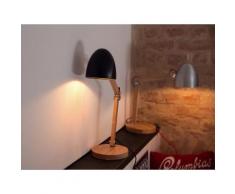 Lampada da tavolo - e comodino - illuminazione - nera - VELEKA