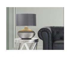 Lampada - Da tavolo - Da comodino - Grigio - LIMA