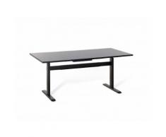 Tavolo scrivania nero motorizzato regolabile in altezza - 180x90cm - LIFT