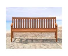 Panchina da giardino - Legno massiccio - 180cm - TOSCANA