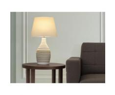 Lampada - Da tavolo - Da comodino - Color crema - TORMES