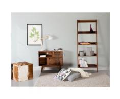 Mobile TV da soggiorno in legno marrone - CLEVELAND