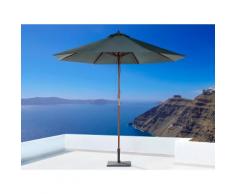 Ombrellone da giardino grigio antracite - Parasole in legno ø 270 - TOSCANA II