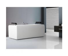 Vasca da bagno rettangolare in acrilico con idromassaggio - MONTEGO
