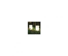 Linea Light Group Lampada terra ll-cloe' e27 led esterno polietilene bianco lume giardino ip65 -