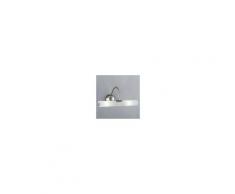 Illuminando Applique il-virgola e14 42w lampada parete specchio quadro moderna - Illuminando