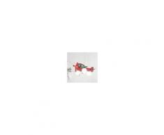 Ideal Lux Lampadario id-avion 2 sp3 e14 led elicottero legno rosso verde sospensione