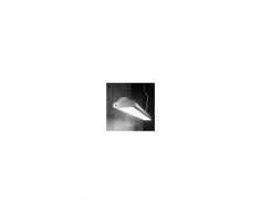Gea Luce Sospensione ge-guf161 50w led alluminio grigio lampadario moderno - Gea Luce