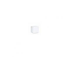 Ideal Lux Lampada terra id-luna d50 pt1 e27 led cubo esterno plastica bianca lume