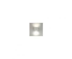 Belfiore Applique bf-2450 g9 33w alogena gesso bianco verniciabile biemissione lampada
