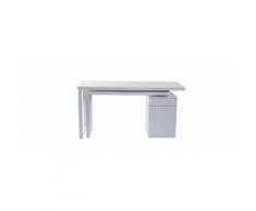 Scrivania design mobile bianco lucido VOXY
