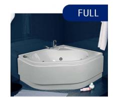 giordanoshop.com Vasca Da Bagno Idromassaggio Angolare 120x120 Cm Full Made In Italy Personalizzabile