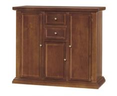 Credenza palermo color lucido noce