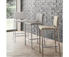 Sgabello fisso ZARA SG imbottito ecopelle