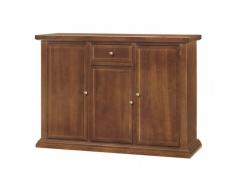 Credenza palermo color lucido noce