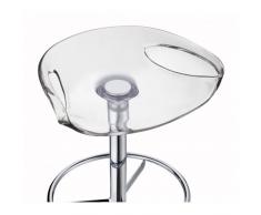 SGABELLO ZOE TWIST IN POLICARBONATO VARI COLORI CON BASAMENTO GIREVOLE