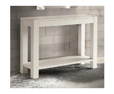 Consolle ingresso in abete bianco spazzolato