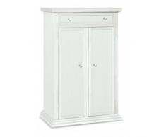 SCARPIERA 2 PORTE MESSINA B BIANCO OPACO