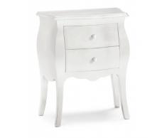 COMODINO VANITY BIANCO OPACO