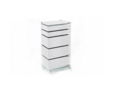 Cassettiera con ruote Big Bobo - Bianco