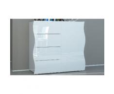 Cassettiera Onda - Bianco