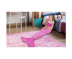 1x Coperta coda di sirena per bambini - Rosa
