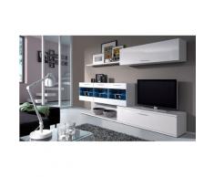 Parete soggiorno con led EPSILON