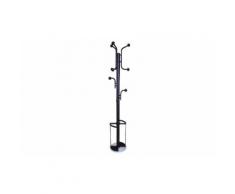 Appendiabiti con base in marmo - Nero