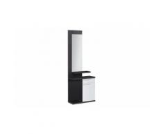Mobile ingresso Toledo A5 grigio cenere con specchio