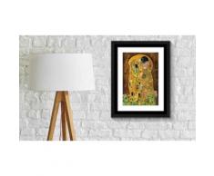 Poster con cornice - The Kiss, 1907, by Gustav Klimt