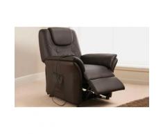 Poltrona massaggiante Comfort ECO-8196 - Marrone