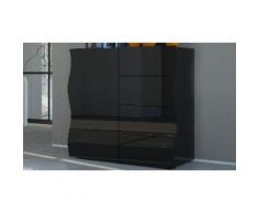 Cassettiera Onda - Nero