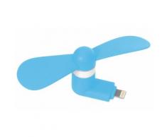 2 mini ventilatori - Mini USB Android - Blu (61200221)