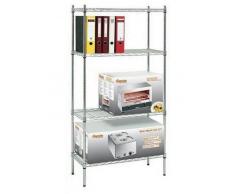 Bartscher Scaffale per ufficio, L 750 x P 350 x A 1520 mm