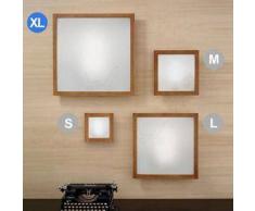 linea light Lampada Frame legno e metallo XL - Ciliegio