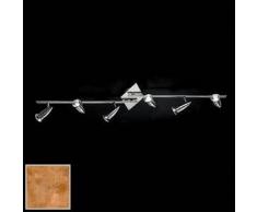 ideal lux Plafoniera ALFA PB6 - Ottone Satinato