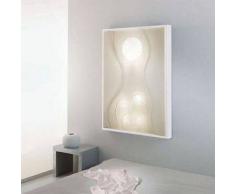 ines artdesign Quadro luce Lunar dance 1 - Cornice nera