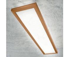 linea light Lampada a parete legno e alluminio Frame - Wengè