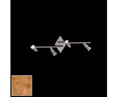 ideal lux Plafoniera ALFA PB4 - Ottone Satinato