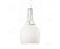 Lampada a sospensione moderna Reder SPP - Bianco glossy