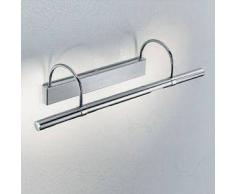 linea light Applique a muro Bagno Flue L - Cromo
