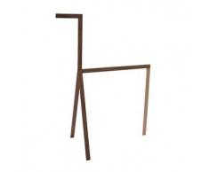 VALSECCHI 1918 servomuto portaoggetti CAVALLINO BIG (Noce Canaletto - Legno massello)