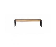 Panca design industriale metallo e legno 180cm MADISON