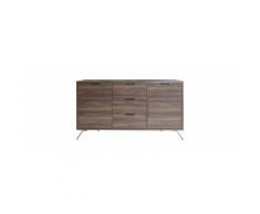 Buffet design 2 ante 3 cassetti noce ORIGIN