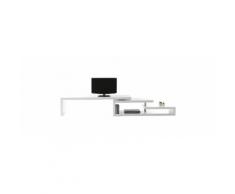 Mobile TV design laccato bianco girevole MAX V2