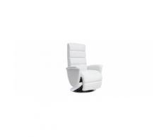 Poltrona relax manuale bianco NELSON