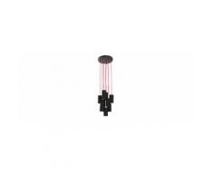 Lampada a sospensione design nera ERA