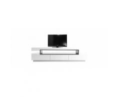 Mobile porta TV design laccato bianco LIVO