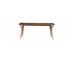 Tavolo da pranzo design vintage noce WALFORD